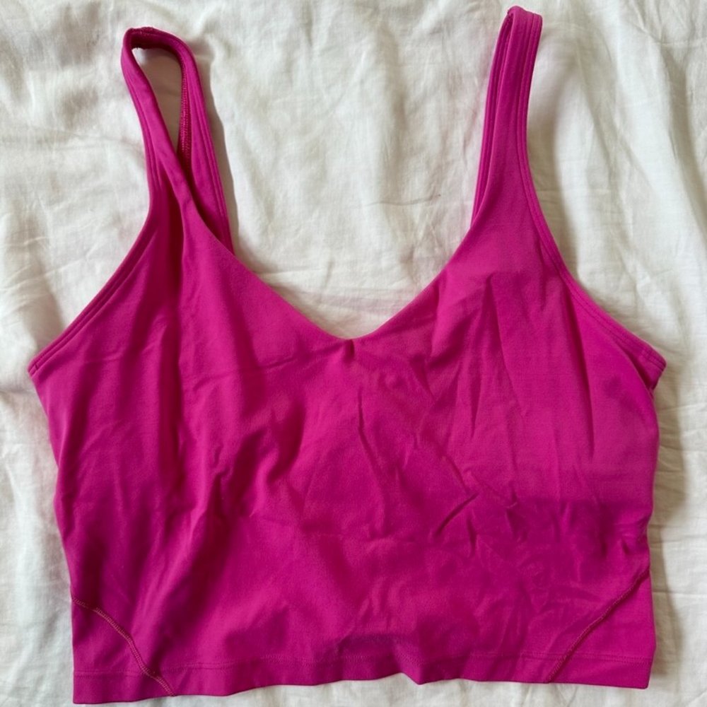 Lululemon Align Tank in Sonic Pink